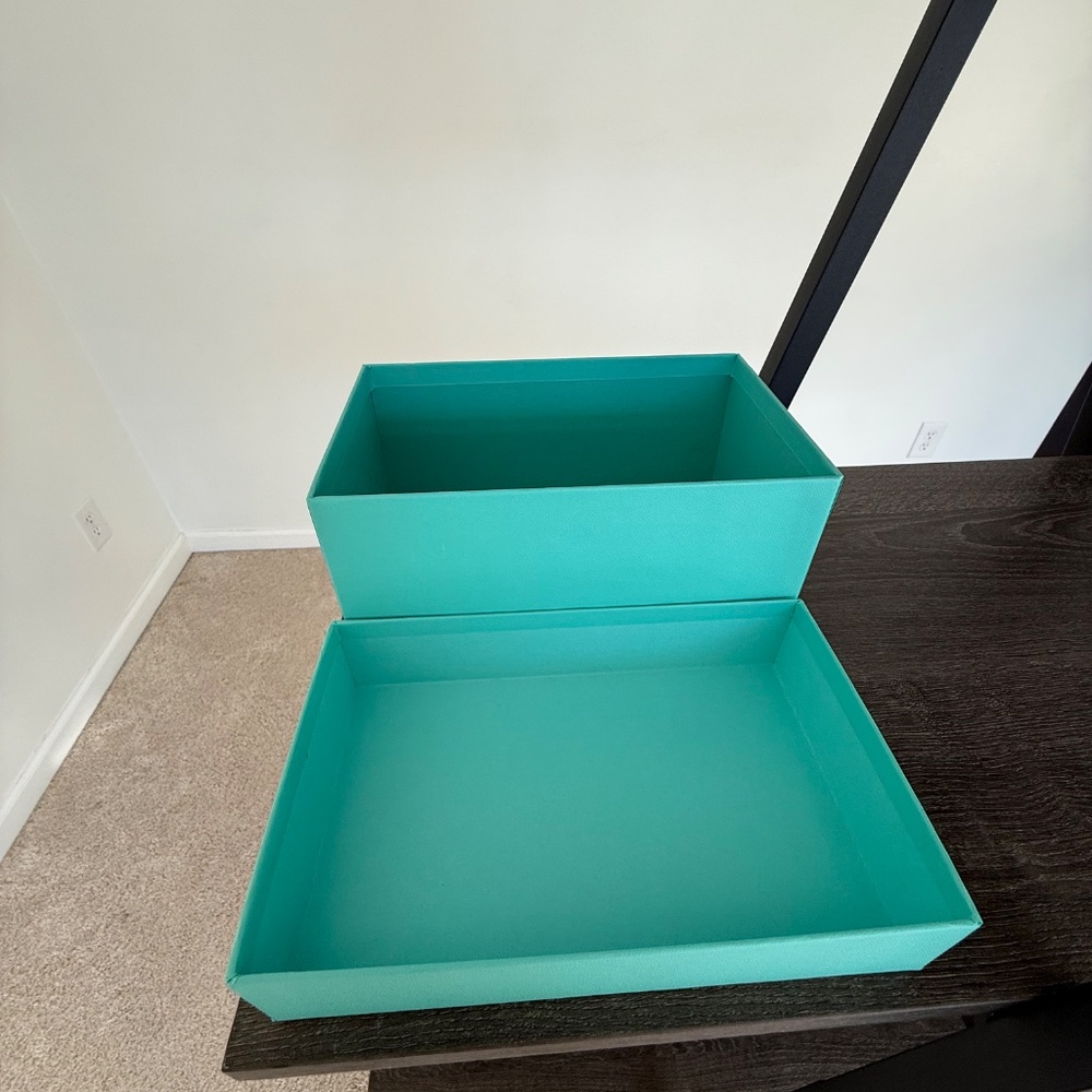 Tiffany & Co. Blue Gift Box with Lid Empty 7.5” x 4.5” x 4” - Picture 2 of 10